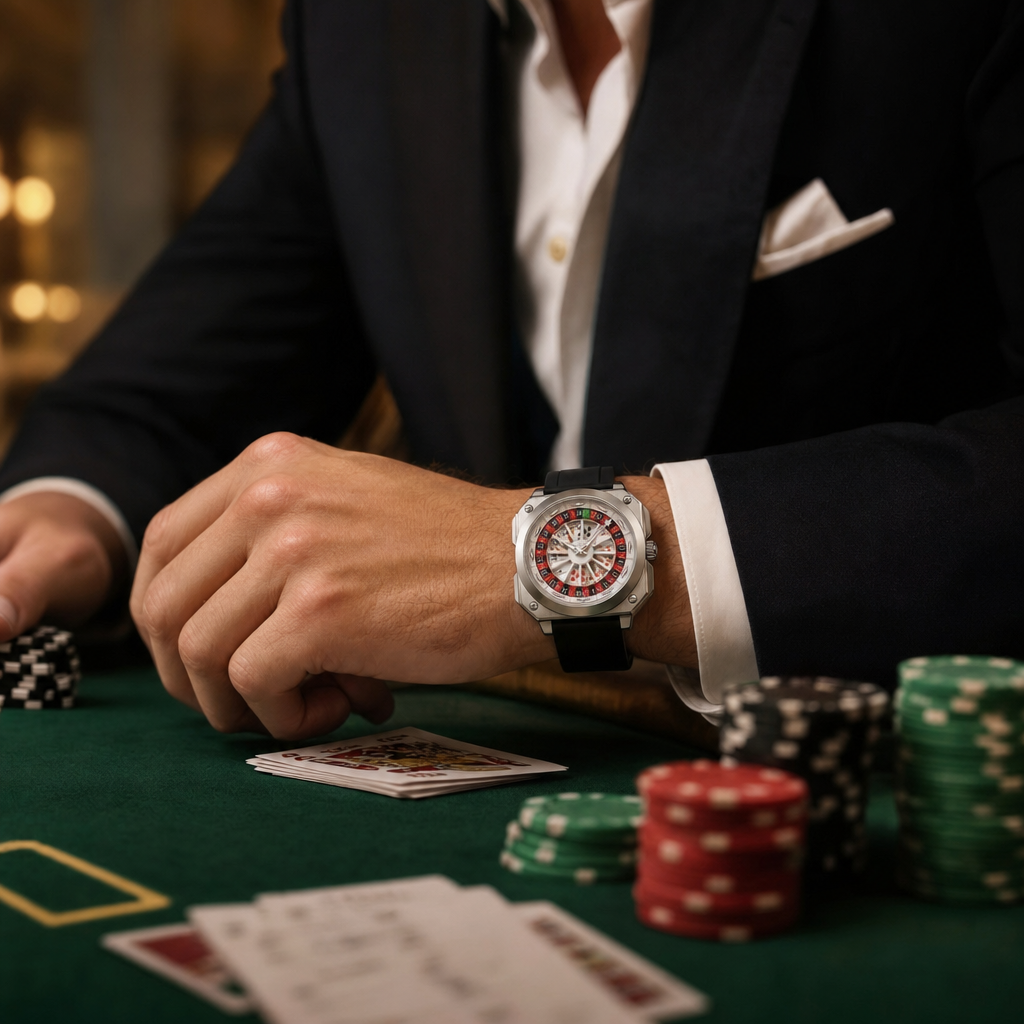 The right watch doesn't tell time — it tells the world who you are. ♠️ #TeneslyRoyale #HighStakes