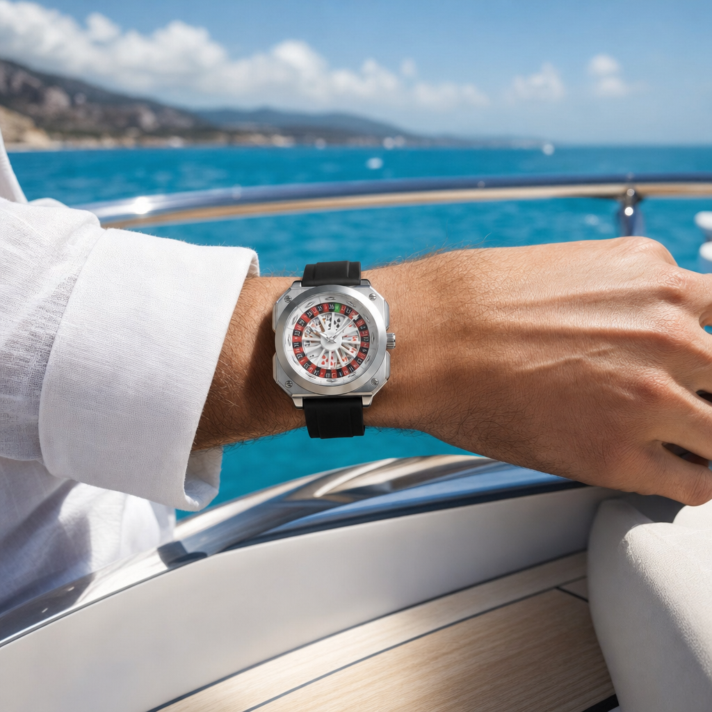 Blue water, clear skies, no compromise. ⚓️ #TeneslyRoyale #Riviera